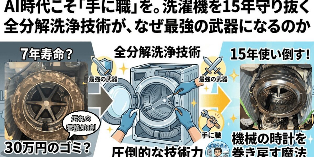 【家電の達人】ブログが更新されました