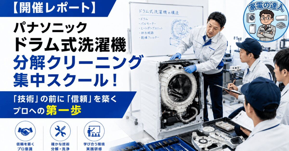 【家電の達人】ブログが更新されました